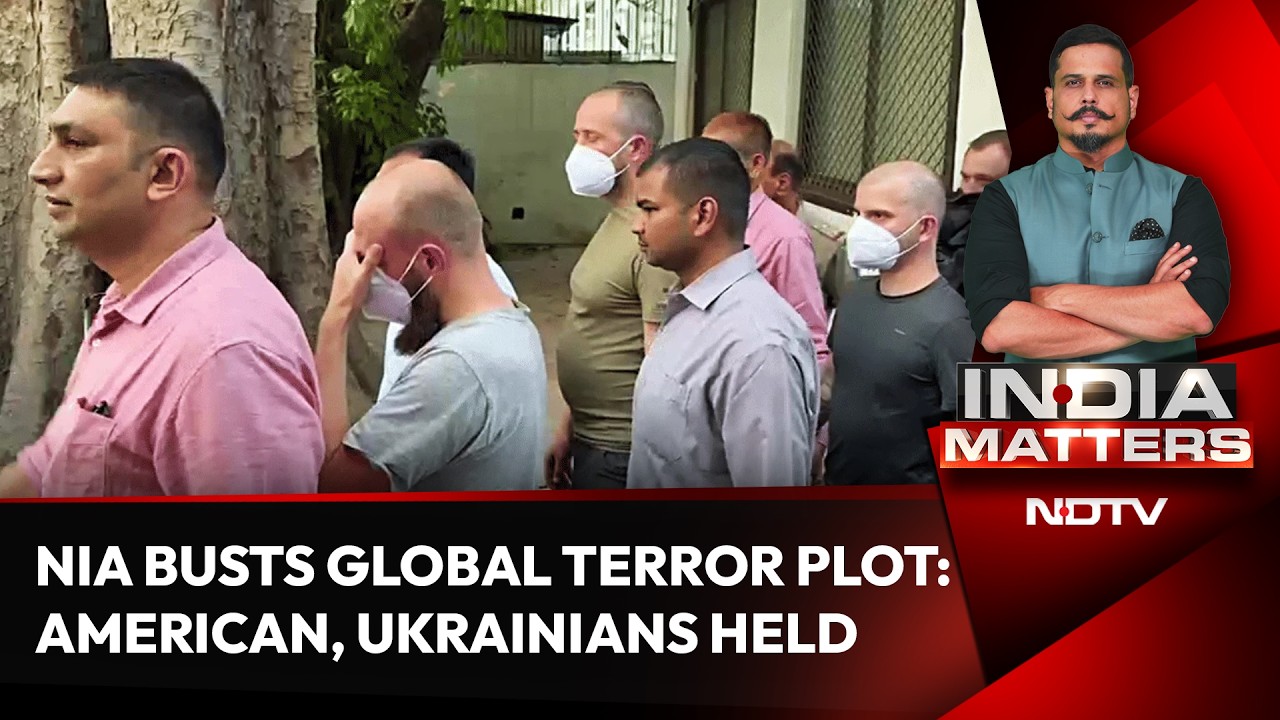 India News | NIA Busts Global Terror Plot: American, Ukrainians Held in India