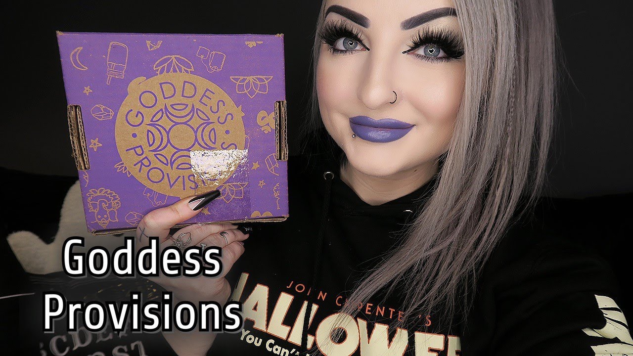 Goddess Provisions - Monthly Subscription Box Unboxing October 2021