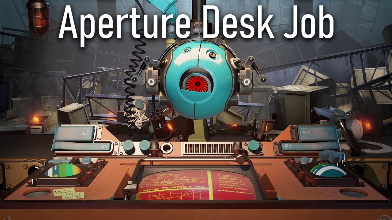 Aperture Desk Job - When Tech Demos Become Games