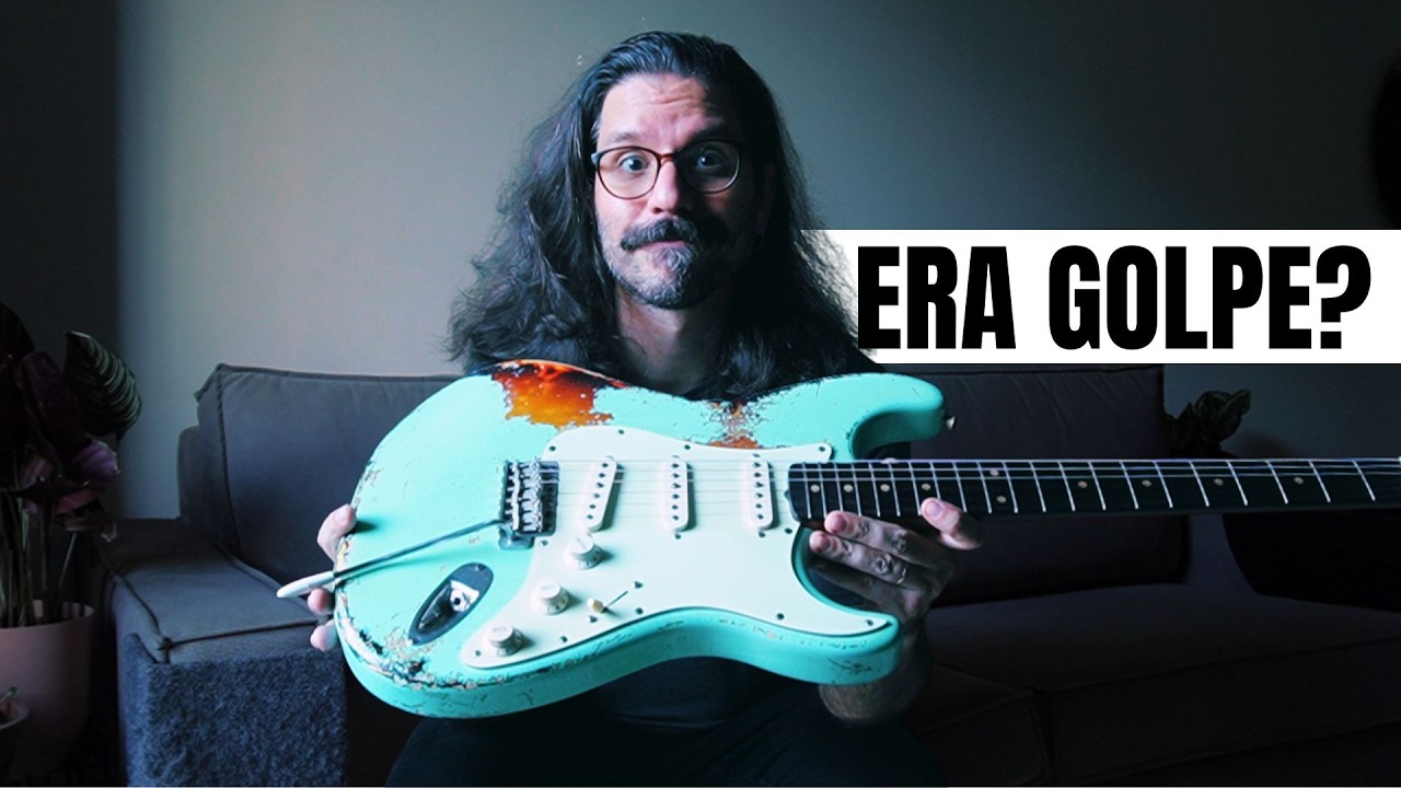 Recebi um email ESTRANHO... e essa guitarra chegou