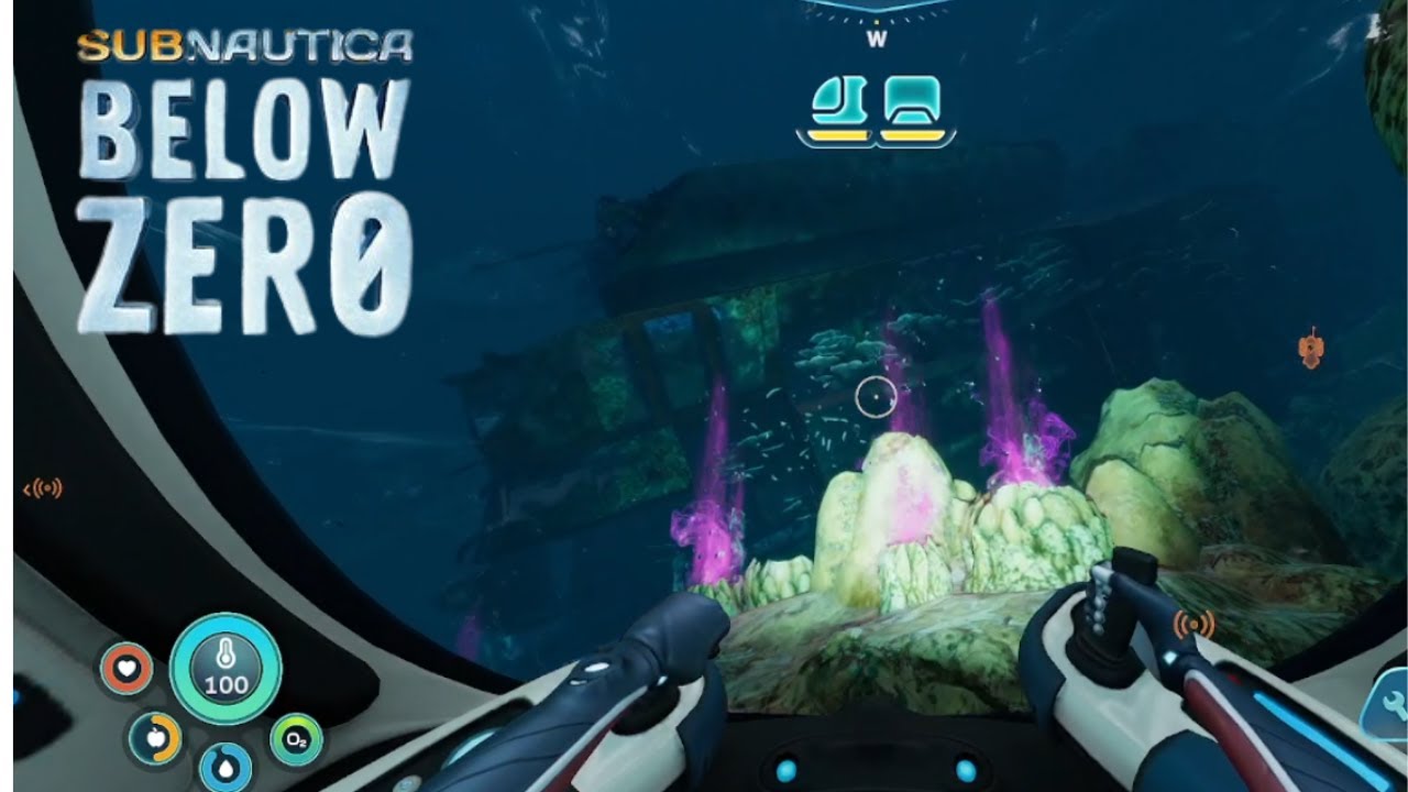 Exploring new places and upgrading my sea truck.-Subnautica below zero