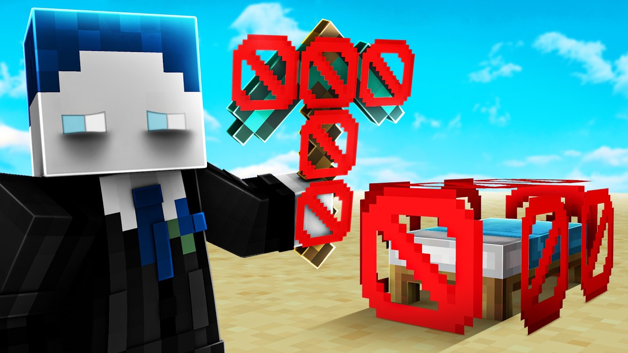 MINECRAFT BEDWARS ABER ICH DARF KEINE BETTEN ABBAUEN...