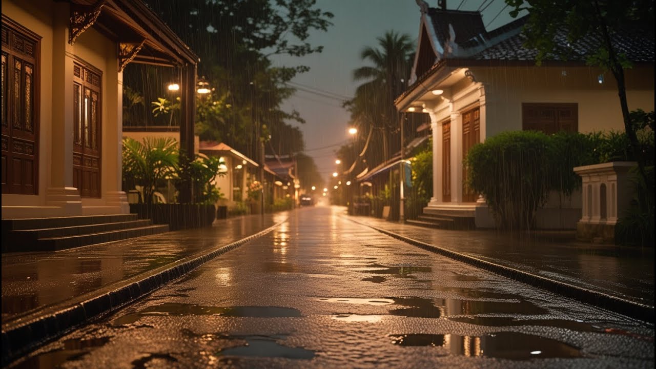 🔴 Sleep in 5 minutes | Soft Rain Sound, Relax, Sleep, Heal | Soft and Smoothing Rain Sound for Sleep