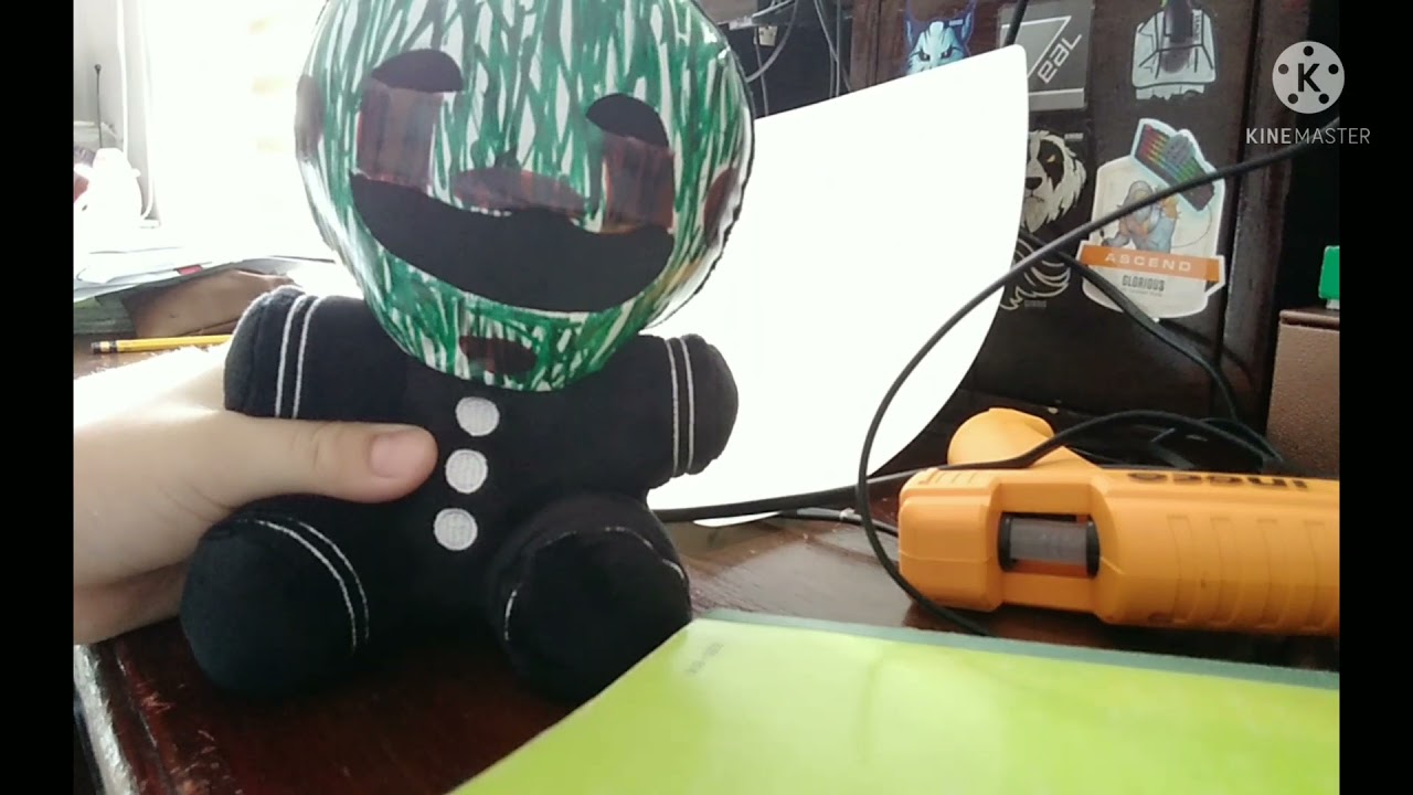 Fnaf Plush: How to make custom Phantom puppet.
