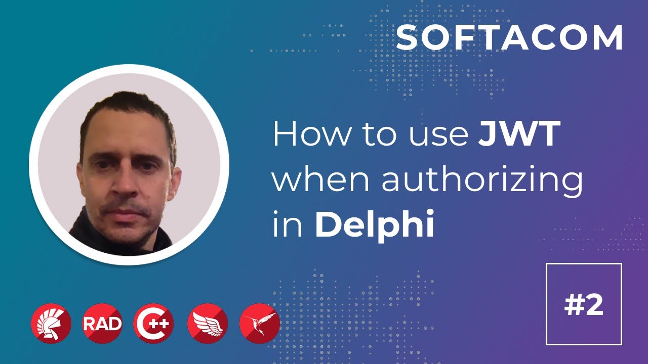 The third part of the webinar: How to use JWT when authorizing in Delphi