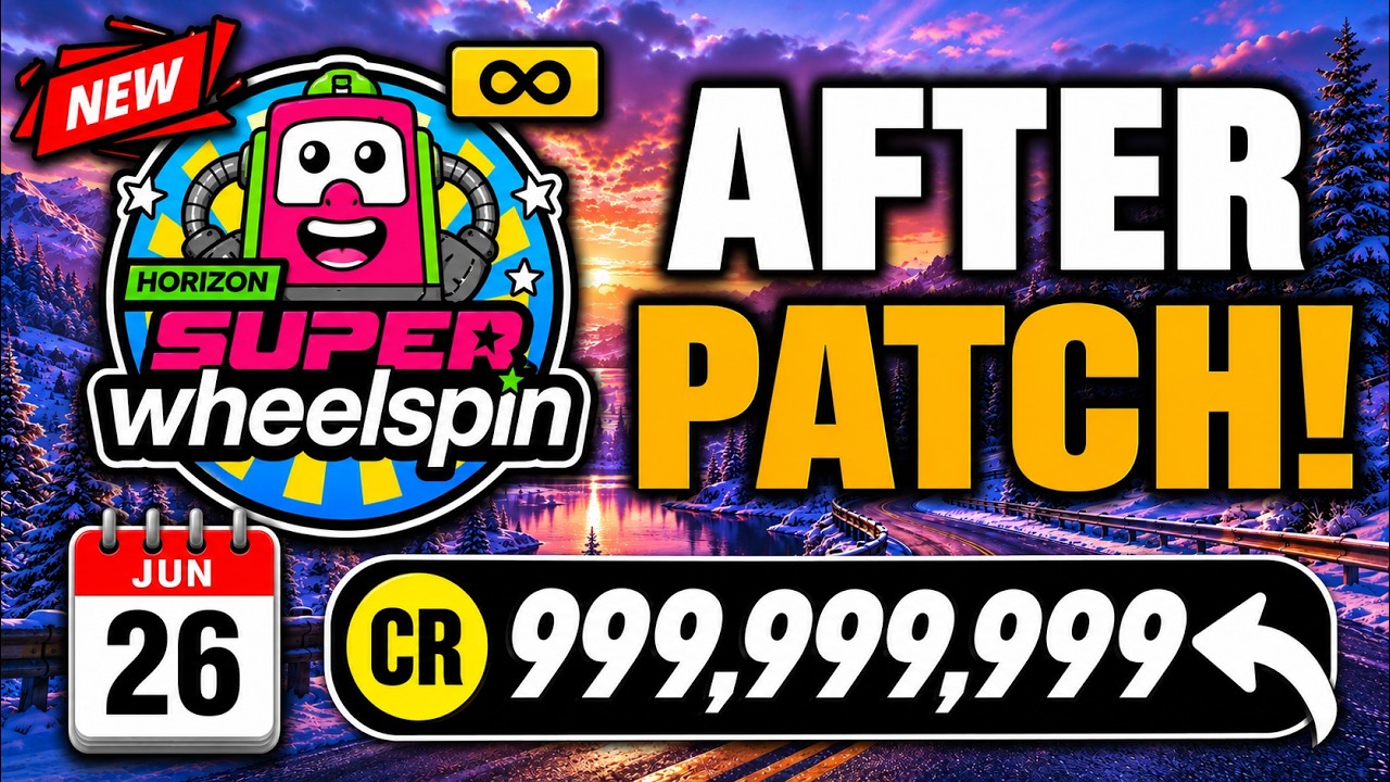 *NEW* JUN 26✅WAY BETTER Credits Farm Glitch (AFTER PATCH) FH6 Glitches/Super Wheelspins Farm FH6 afk