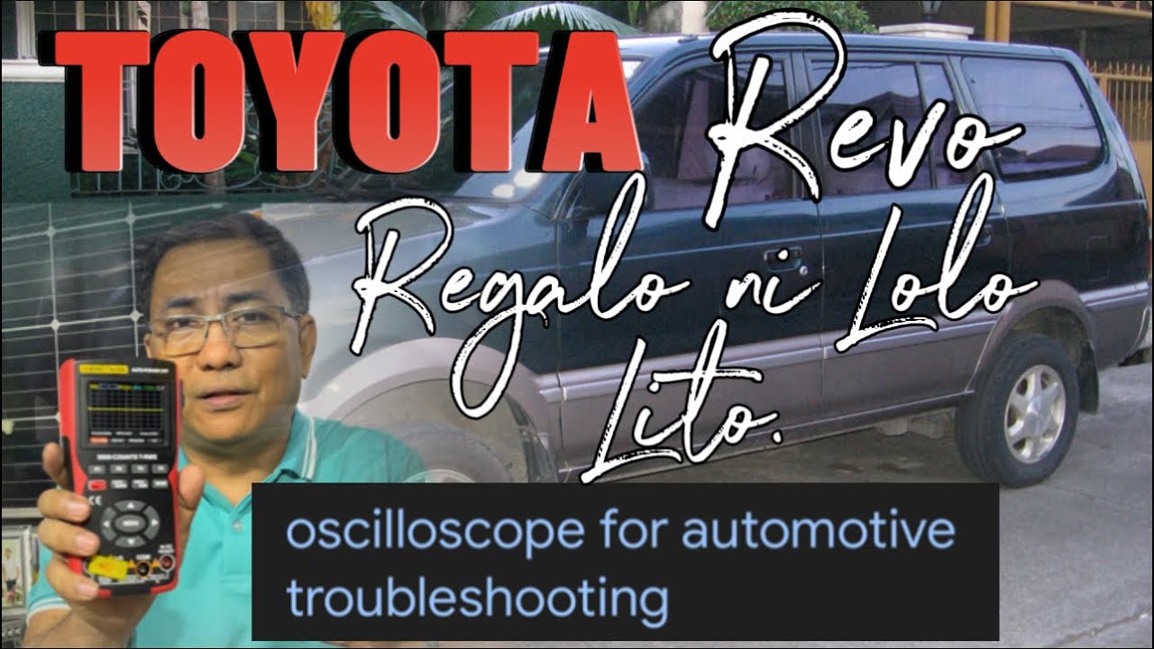 TOYOTA REVO GAGAWING MACHO DI PAPATALO SA ISUZU OSCILLOSCOPE PWEDENG PANG DIAGNOSE NG SIRA NG MAKINA