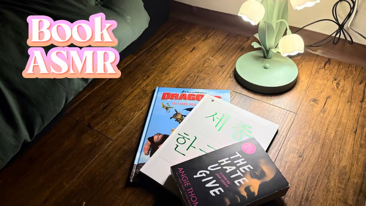 ASMR | Book Sounds 📚 (lofi)