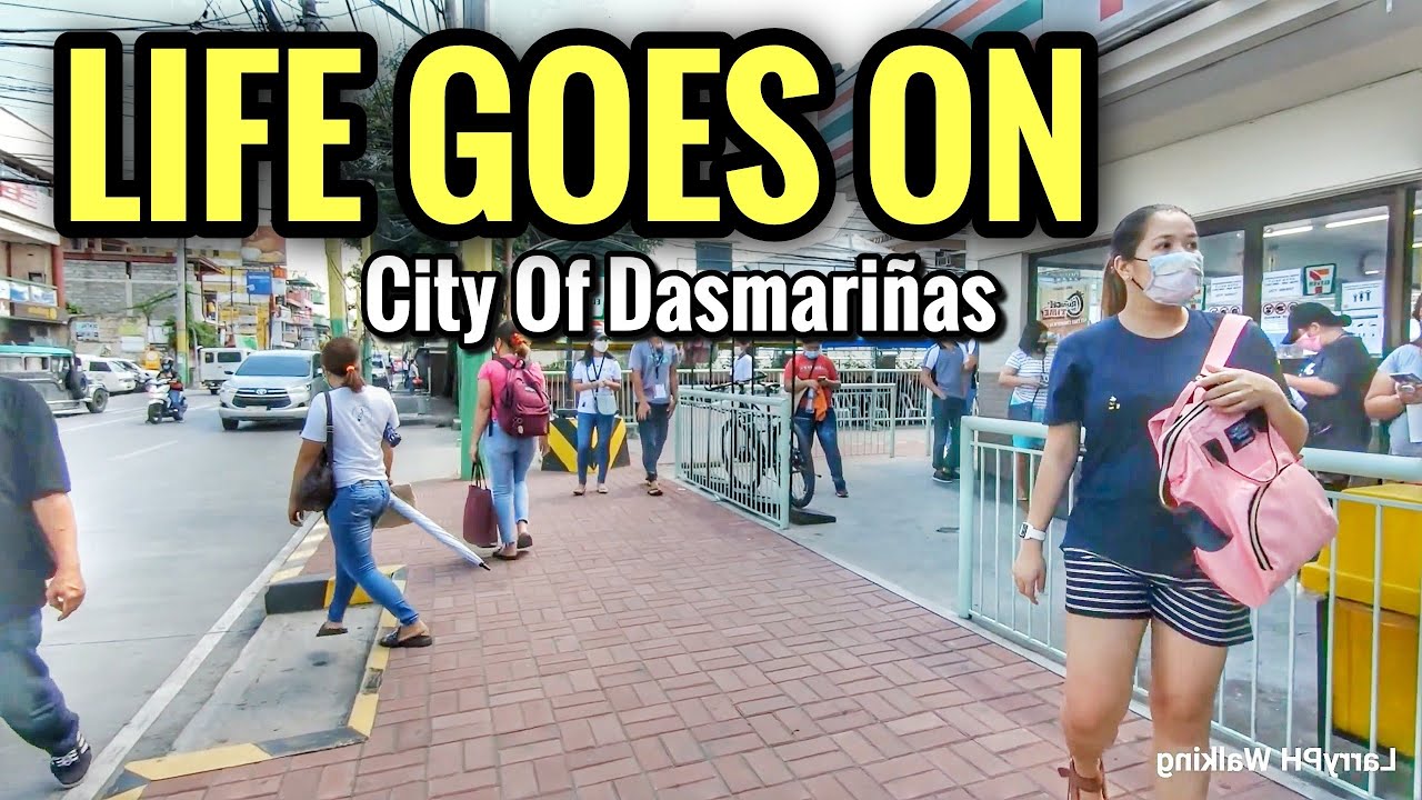 LIFE GOES ON | A Lovely Walk From DASMARIÑAS CITY Cavite Philippines [4K] 🇵🇭