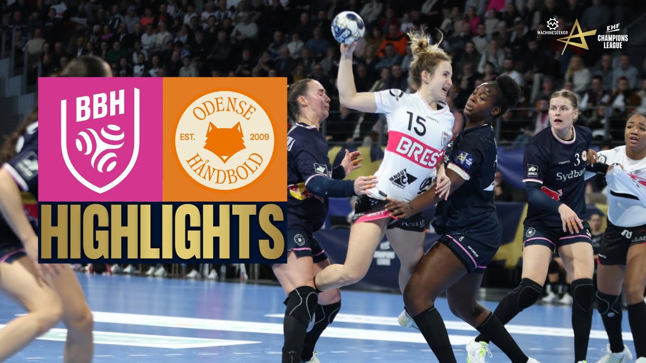 Brest Bretagne Handball 🆚 Odense Håndbold | Highlights | EHF Champions League Women 2025/26