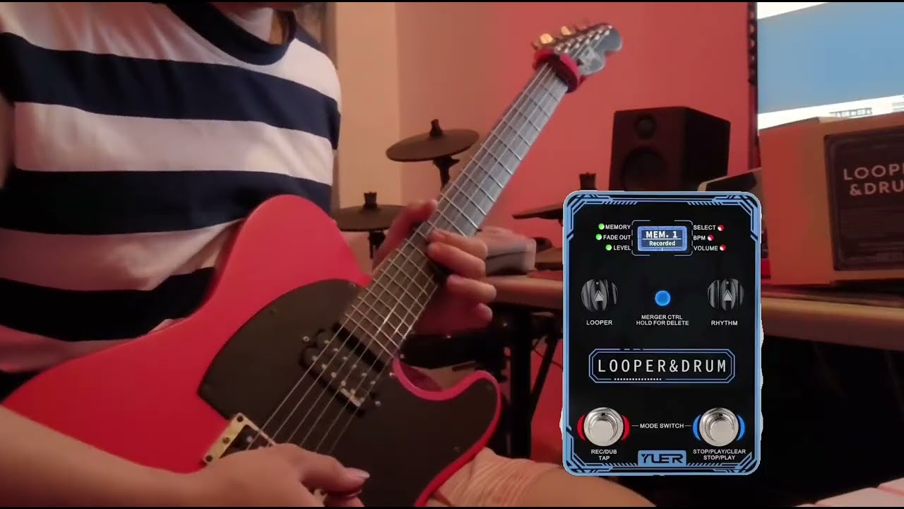 YUER XS-04 Looper & Drum for Creating Your Song