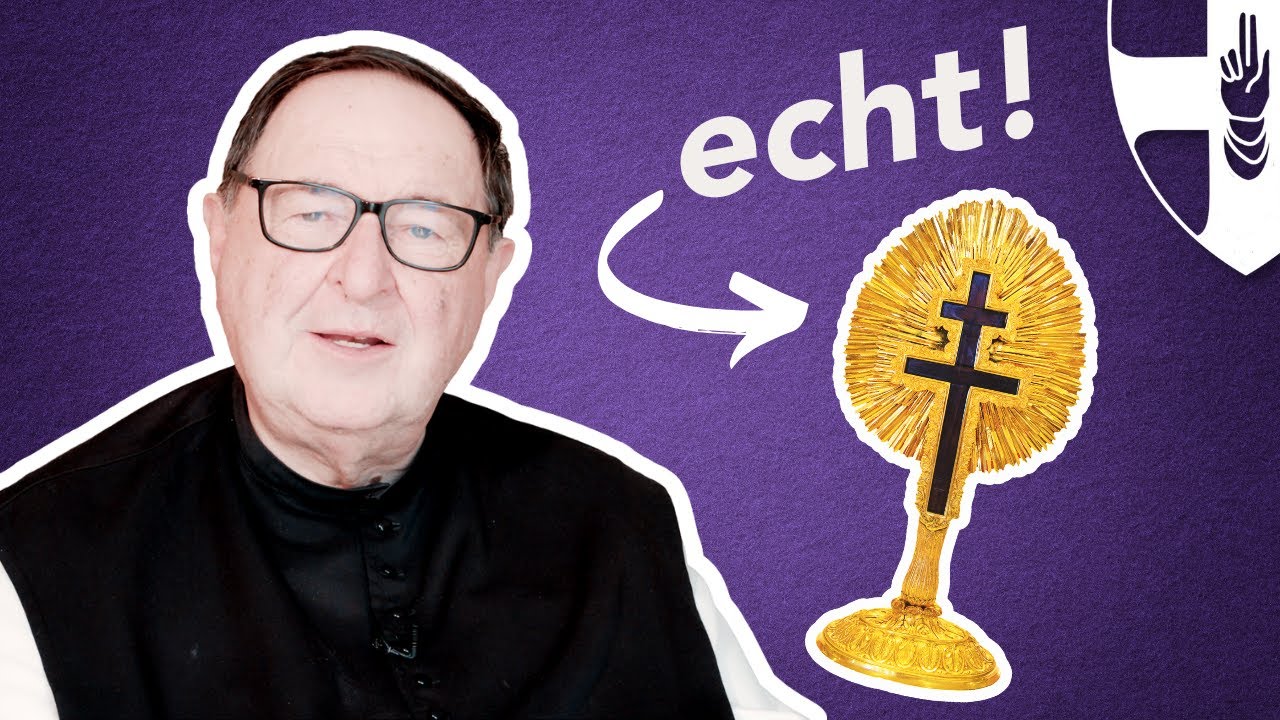 Ein Stück vom ECHTEN Kreuz! Pater Bernhard über die Kreuzreliquie