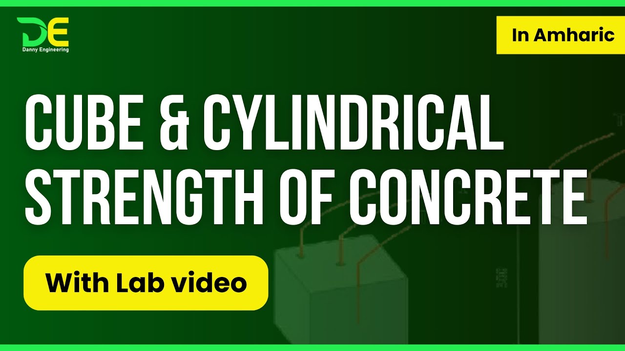 Cube & cylindrical compressive strength of a concrete