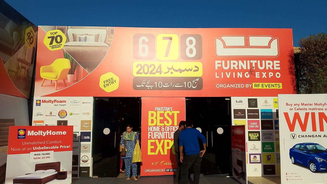 Pakistan's Best home furniture expo 2024 | Expo center Karachi ❤️ #expo #furniture #2024