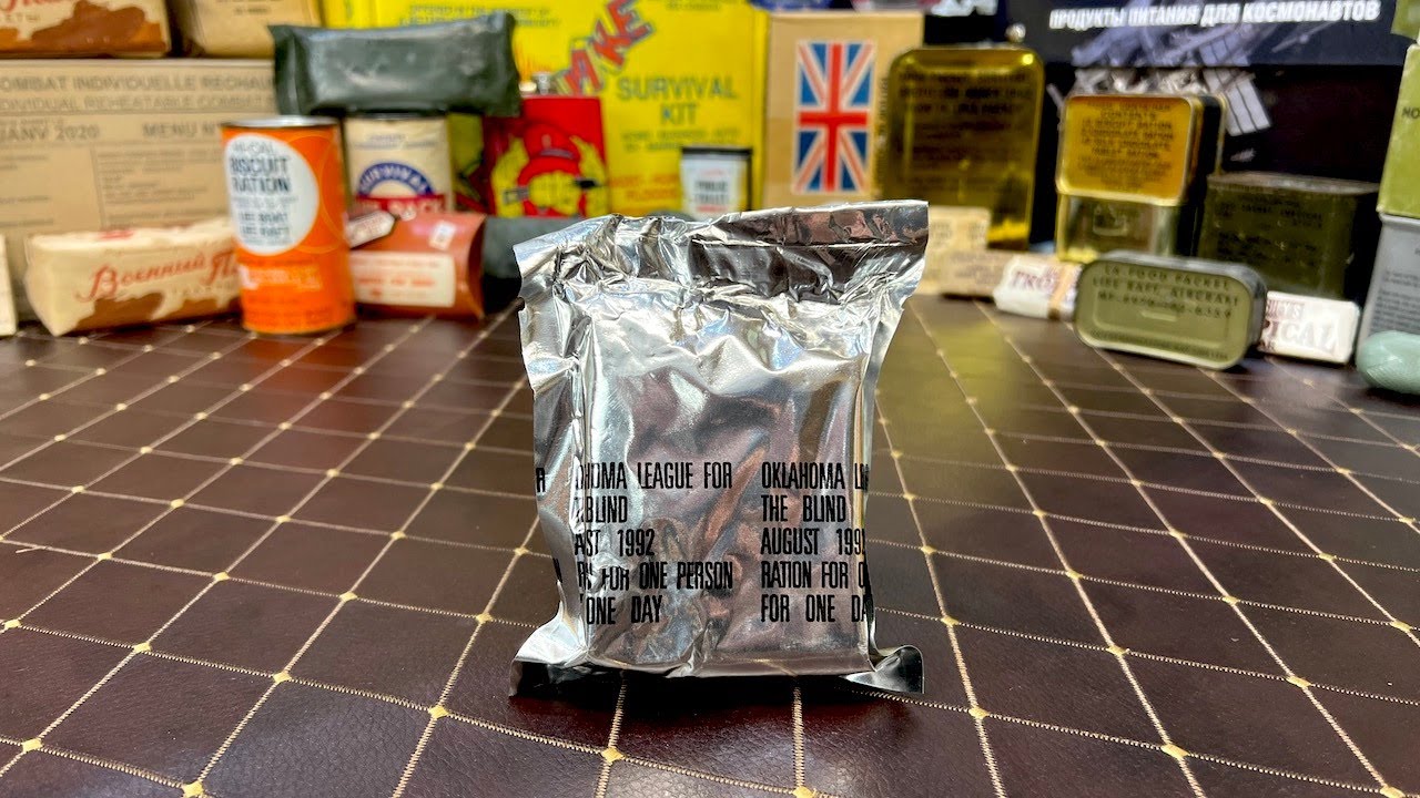 RARE MRE REVIEW 1992 Lifeboat Survival Ration