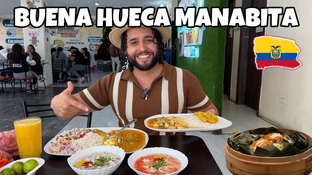 HUECA MANABITA en QUITO que no conocía🤤| El placer de la COMIDA ECUATORIANA🇪🇨