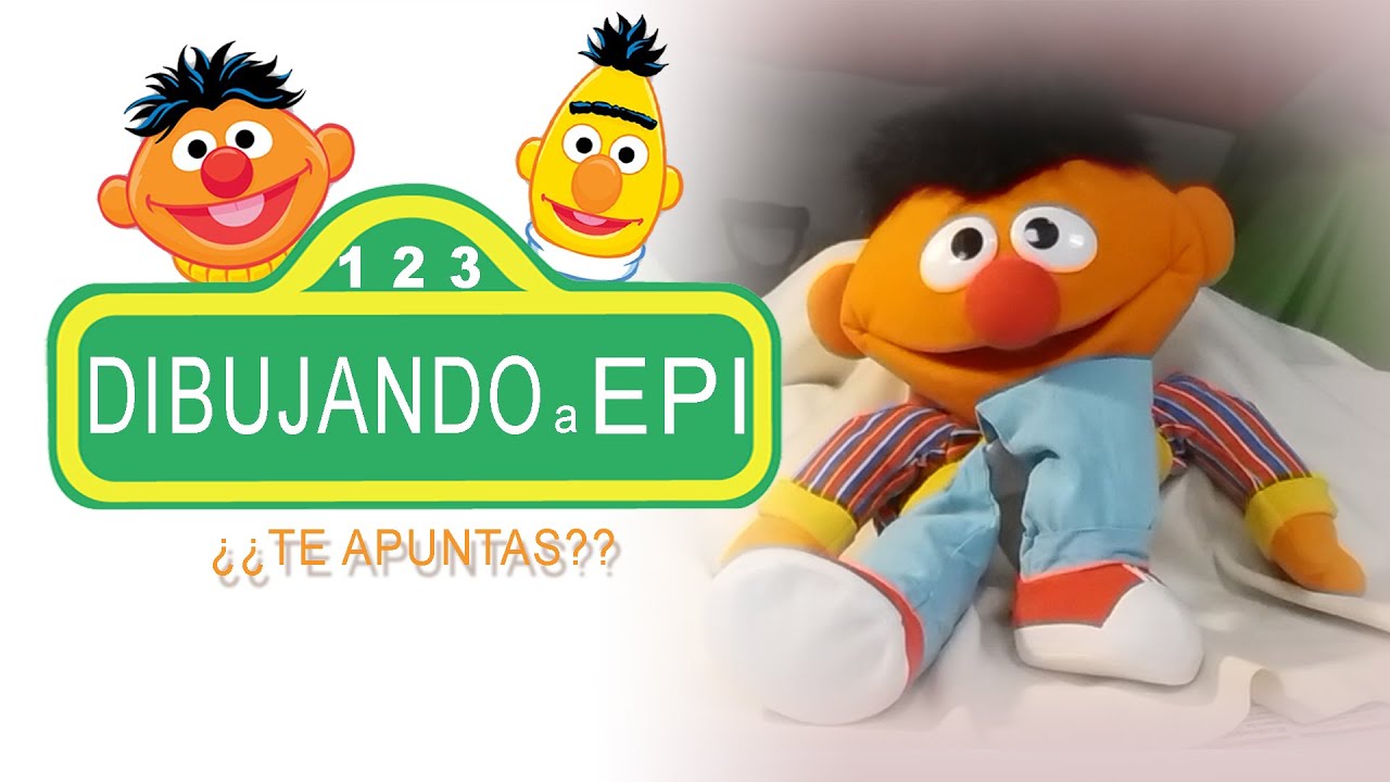Como Dibujar a EPI de Barrio Sesamo / How to Draw EPI from Sesame Street