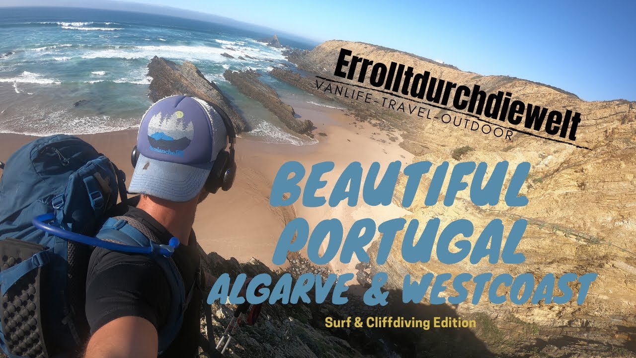 BEAUTIFUL PORTUGAL: Algarve & Westcoast by DRONE/ GoPro  Surf & Cliffdiving Edition