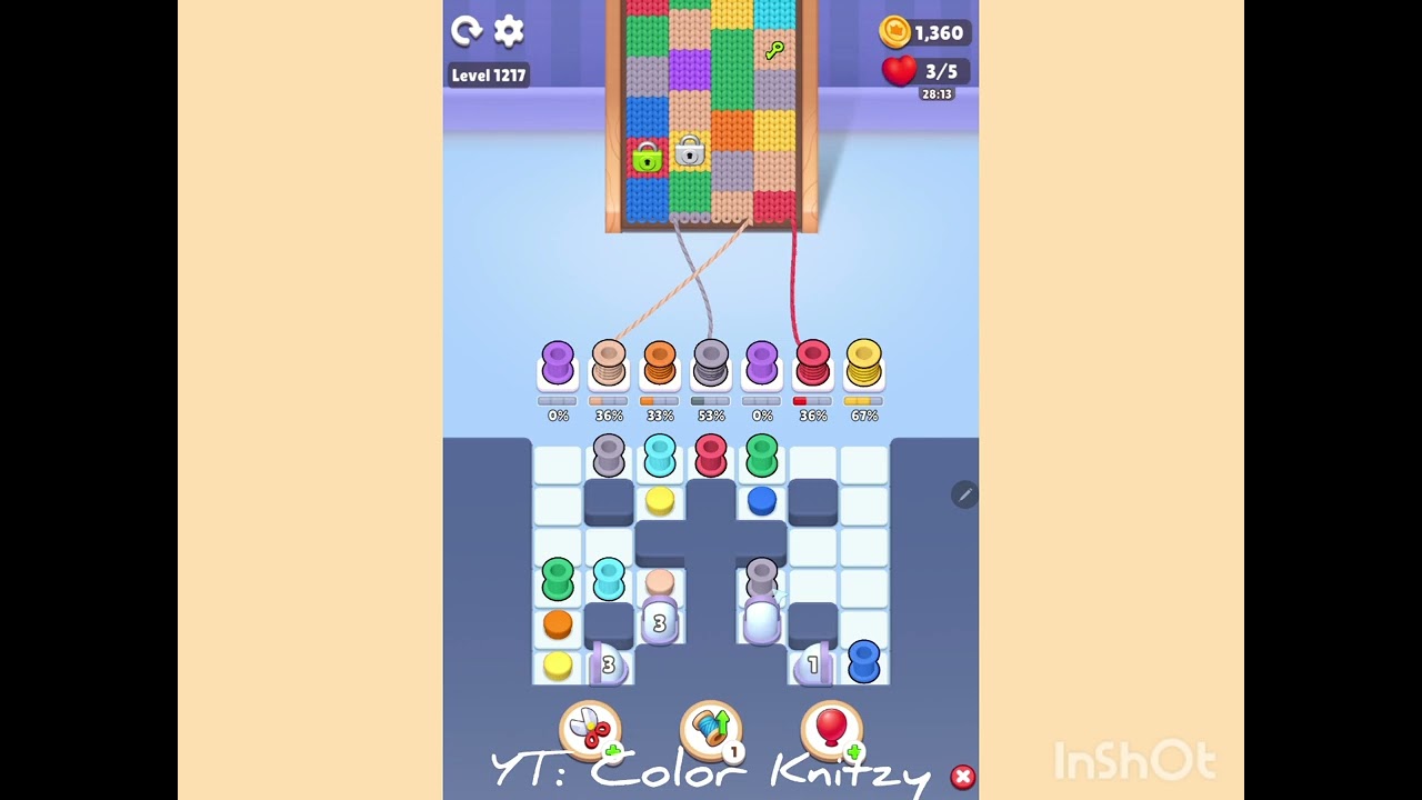 Color Knitzy level 1217