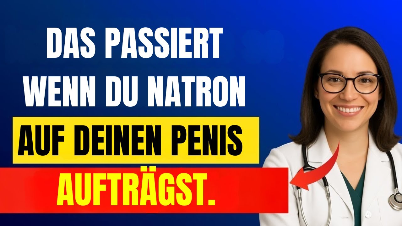 Urologe erklärt: Richtige Anwendung von Natron und mögliche Auswirkungen auf die Körpergröße.