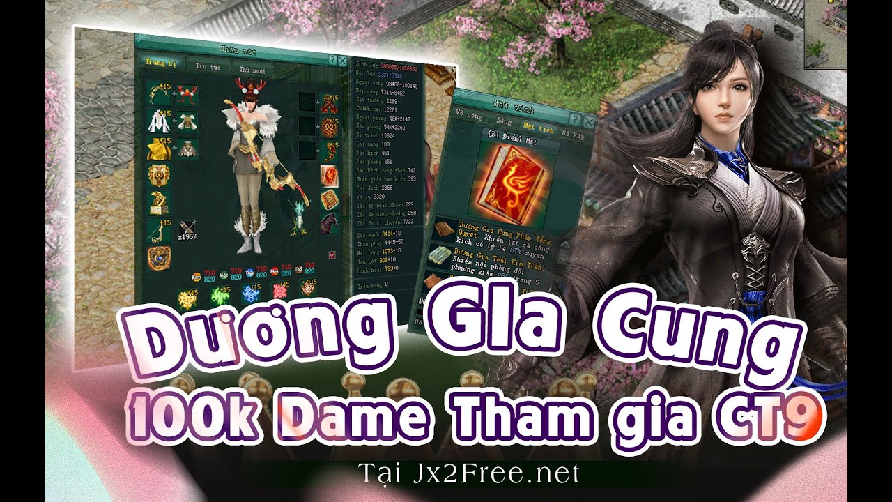 DGC HƠN 100K DAME TẠI CHIẾN TRƯỜNG JX2FREE - HƯỚNG DẪN ( Tập 3: DGC)
