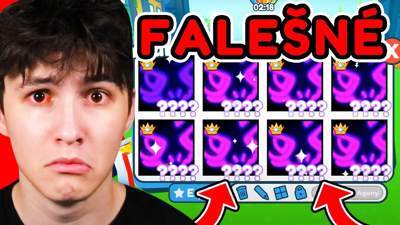 Fale&scaron;n&eacute; Pet Simulator X Tiktok Streamy! *SCAM*