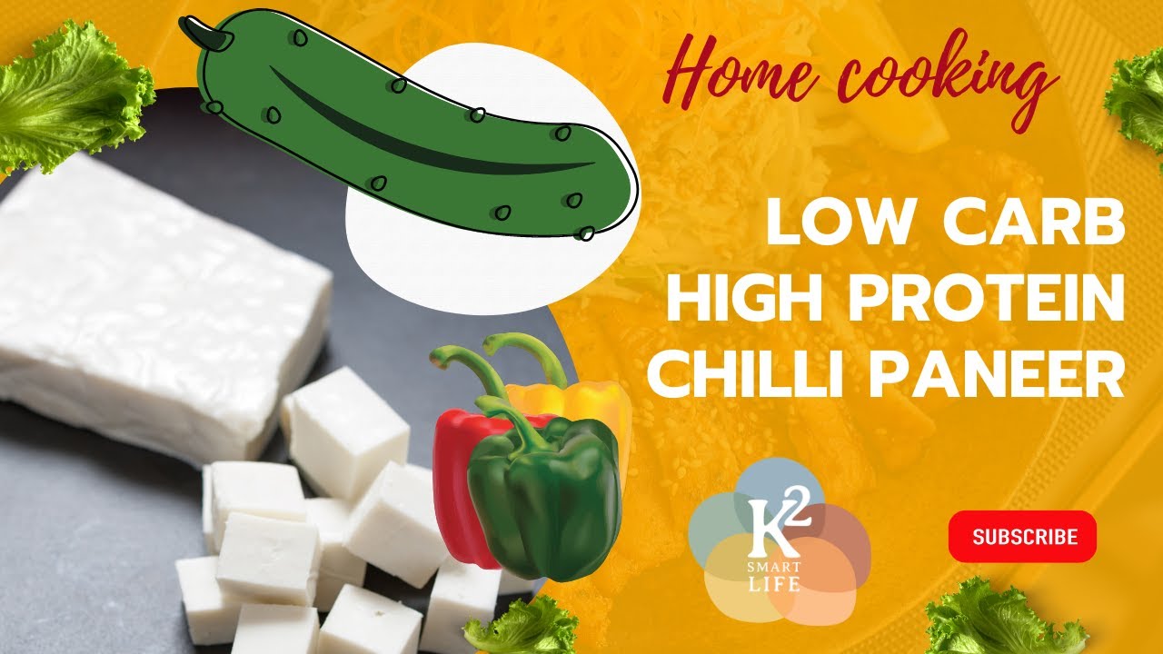 Craving-Friendly Chilli Paneer: High Protein, Low Carb Recipe