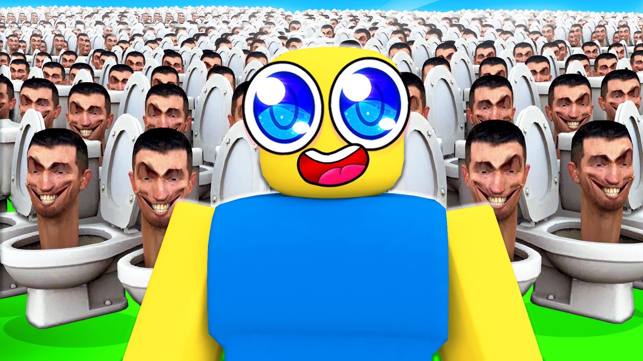 I BECAME *GENERAL* OF THE SKIBIDI TOILET ARMY IN ROBLOX (Ultimate Bathroom Battle)