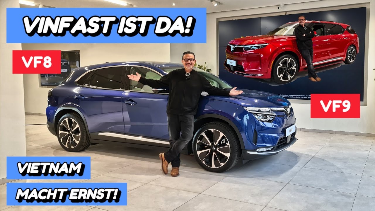 VINFAST in Köln! Ich checke die Elektroautos VF8 - VF9 Alle Infos & Preise. #electriccar #emobility