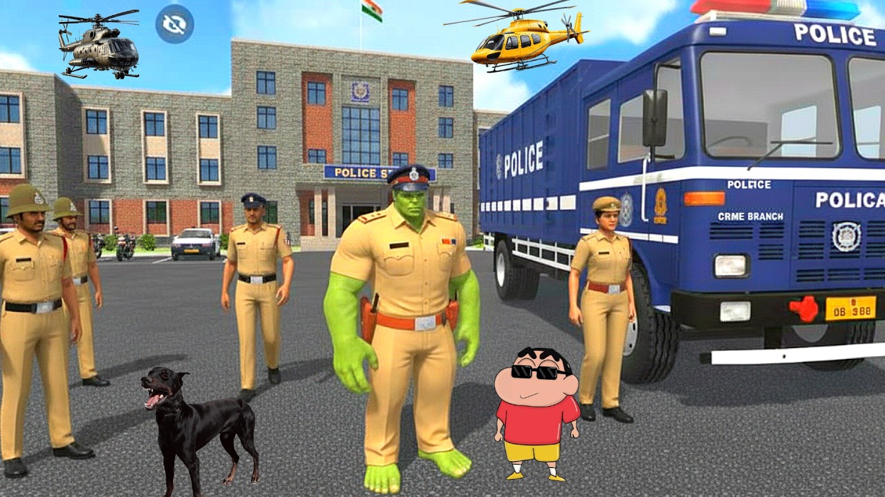 🤑Indian Thift Auto Simulator🤩Indian Showroom Purchase😯Modified Monster Gun Army truck And Bike🥳Game 