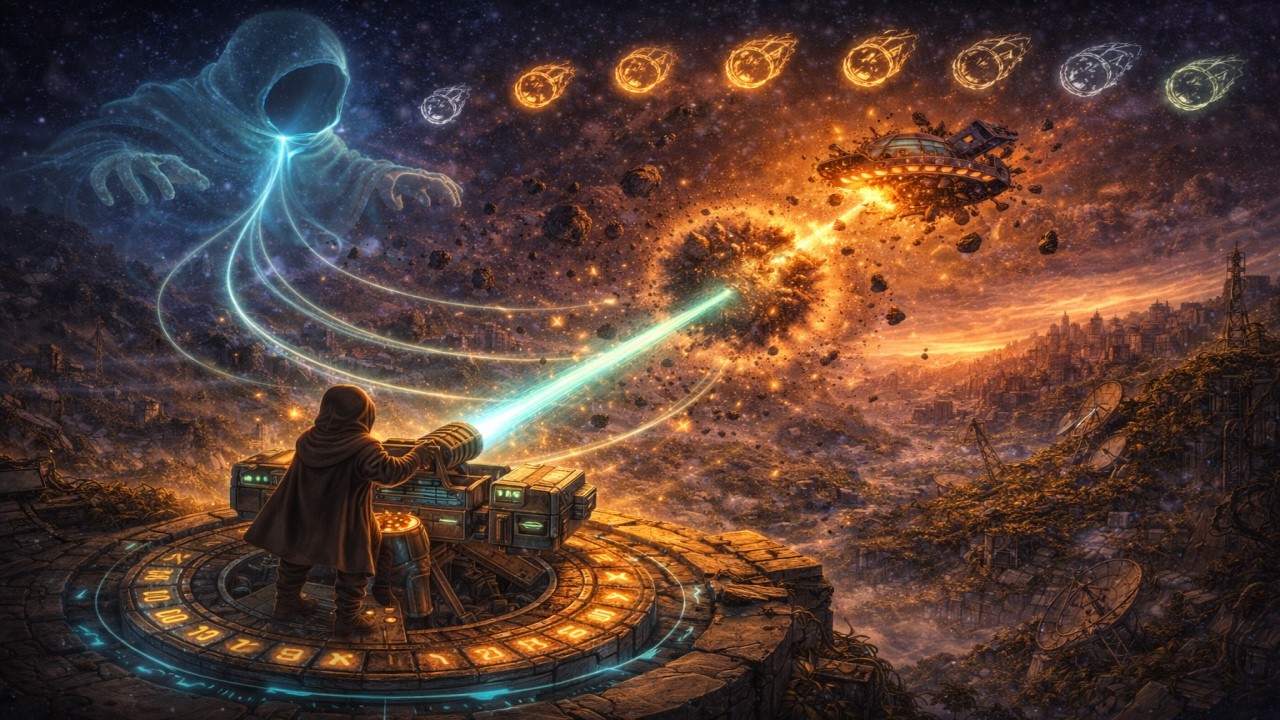 🚀 Meteoroids - 10K without Thrusters | WASM-4