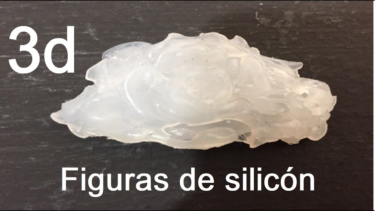 COMO HACER FIGURAS CON SILICON CALIENTE