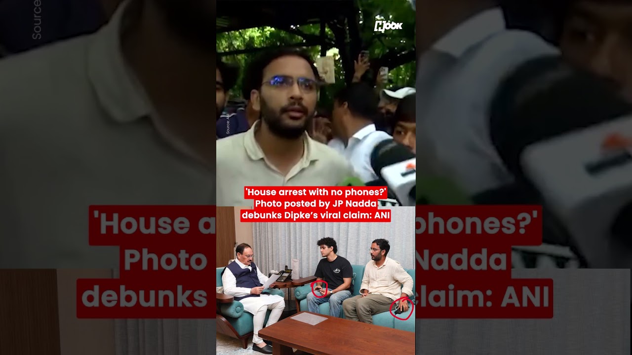 &lsquo;House arrest with no phones?&rsquo; Abhijeet Dipke&rsquo;s viral claim busted says ANI | Saurav Das | JP Nadda