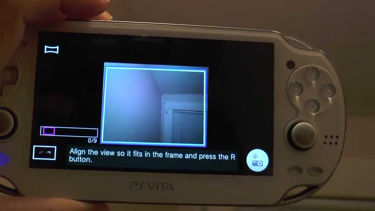 PS Vita firmware update 3.0 - Panoramic camera demonstration.