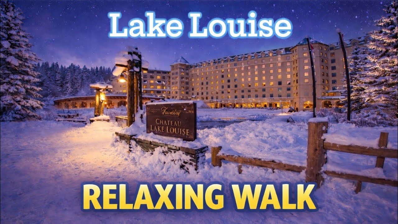Lake Louise  //  Relaxing Walk  //  Nov 25/2025