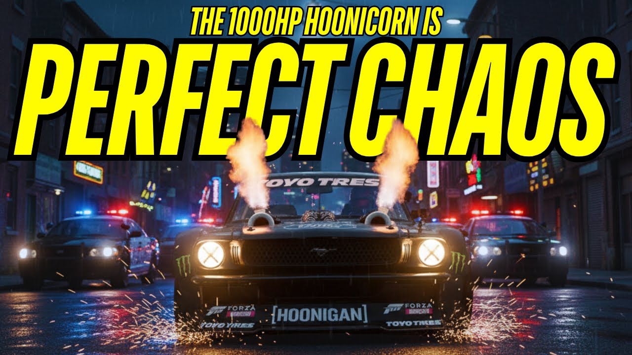 1000-сильный Ken Block Hoonicorn невероятно хорош в NFS Unbound Hot Pursuit…