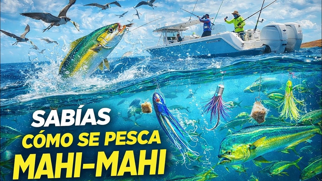 NO SABES PESCAR MAHI-MAHI??mira estas técnicas y aprende 🔥💪