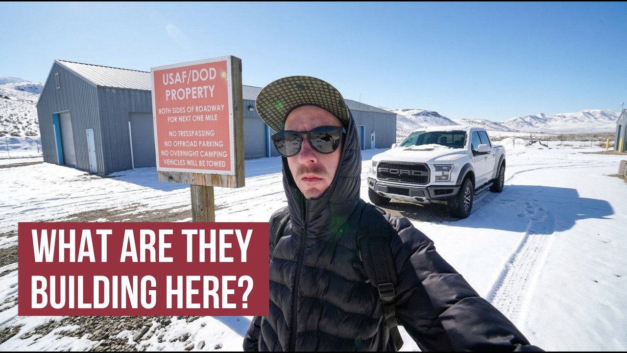 What Are They Building at this Area 51 Connected Military Base? | Halligan Mesa/Basecamp
