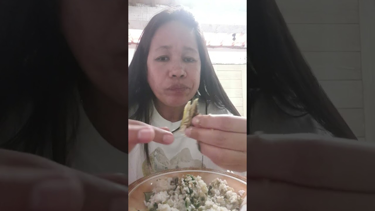 Nav luto ako nang monggo at pritong talong at tinapa