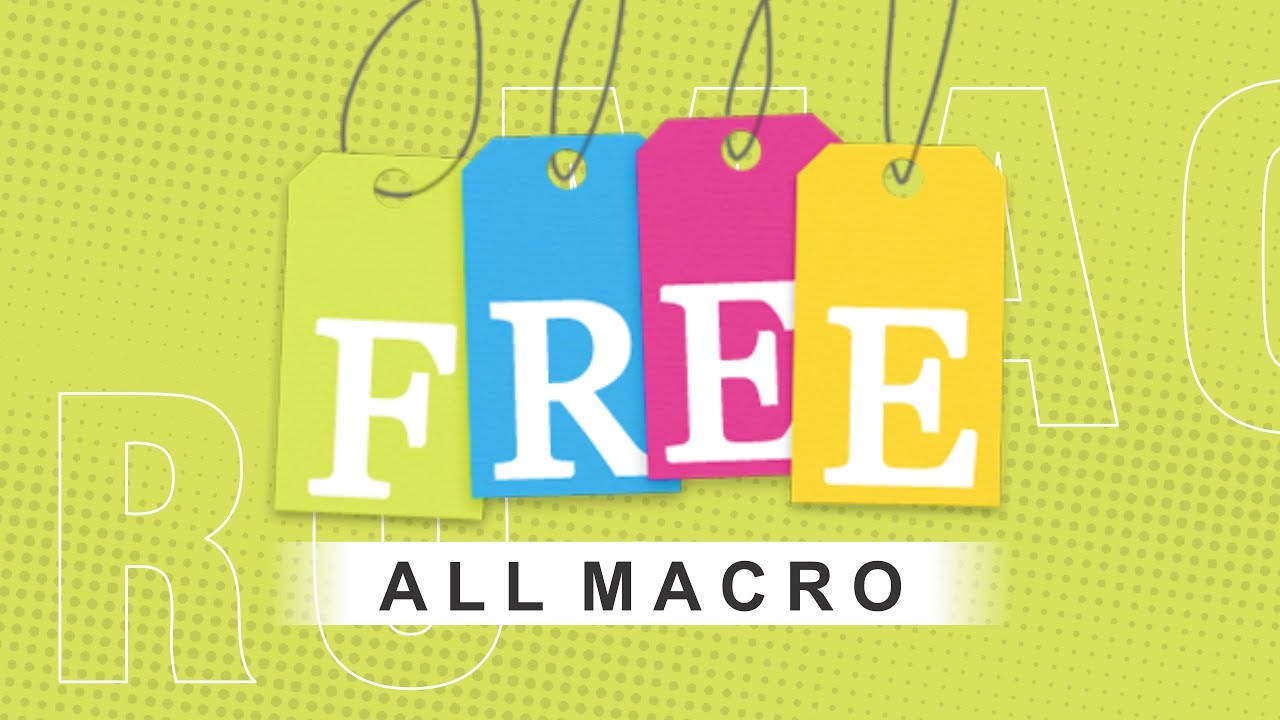 All Macro absolutely Free || Shashi Rahi || Must Watch