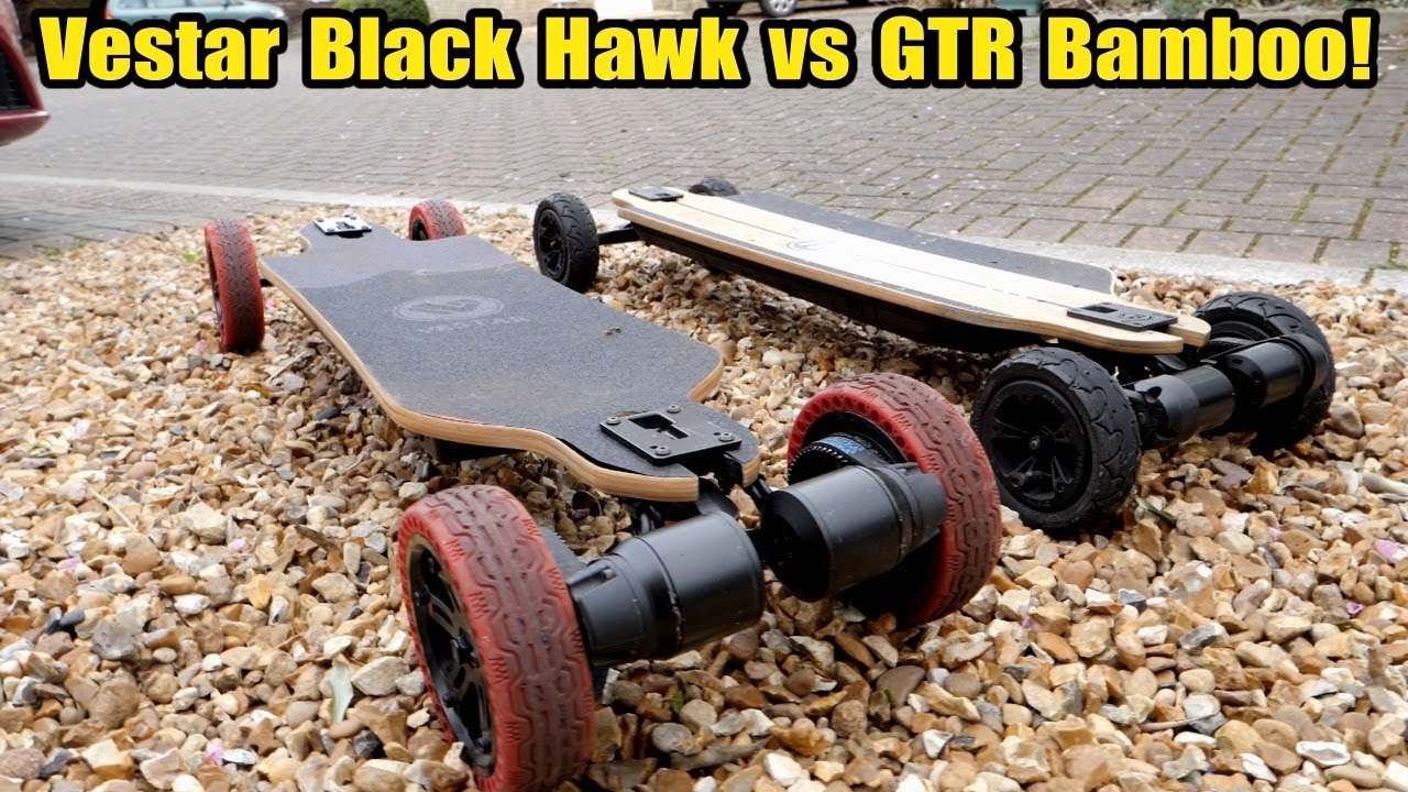 Vestar Black Hawk vs Evolve GTR Bamboo - AT Wheels