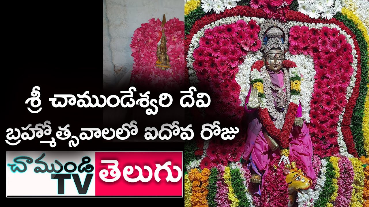 శ్రీ చాముండేశ్వరి అమ్మవారి బ్రహ్మోత్సవాల్లో ఐదో రోజు/GANGAPATNAM/NELLORE/CHAMUNDI TV 24X7 NEWS