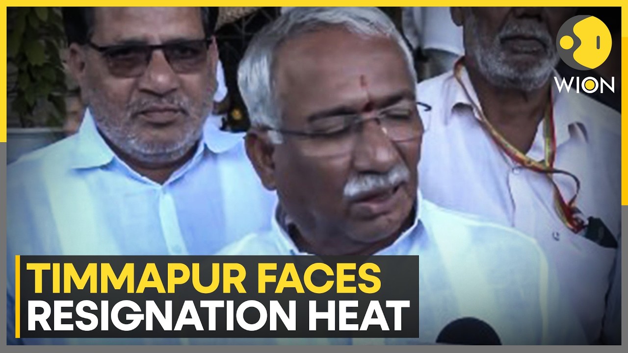 Karnataka Chaos: BJP Demands Timmapur Resignation in ₹6K Cr Scam | WION