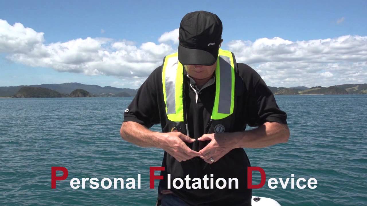 Maintaining inflatable lifejackets;  So they work if you need it too!