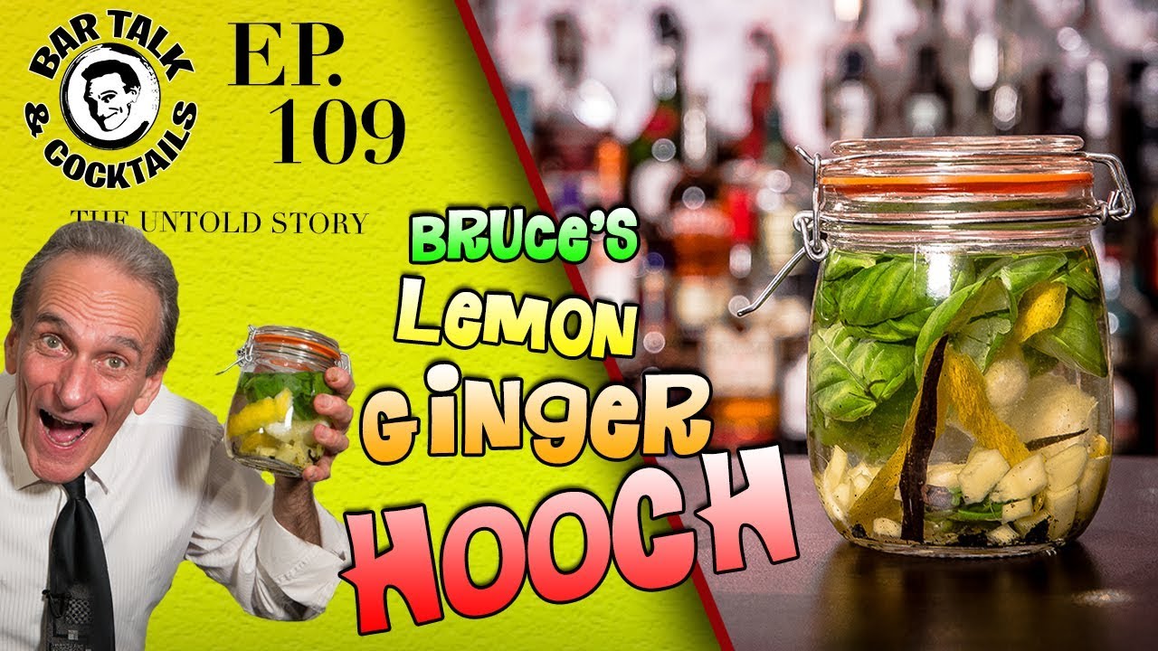 Lemon Ginger Hooch - Making homemade Hooch
