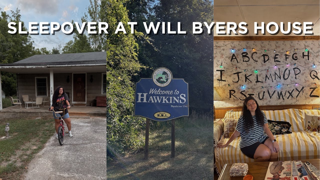 Let’s Have a Sleepover at Will Byers House from Stranger Things! 🔦 🧇 ✨