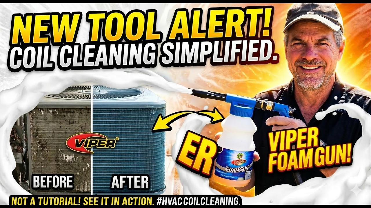 New Tool! COIL CLEANING? Simplified! Introducing the Viper Coil Gun