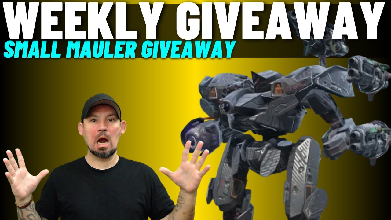 WR Mauler Giveaway and Lousy WR Gameplay LOL | War Robots Mauler Giveaway