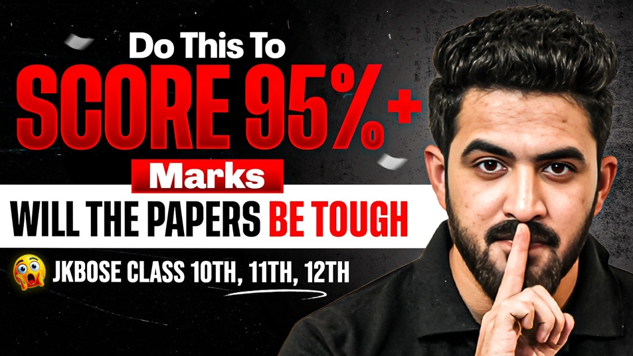 Will The Papers Be Tough 😱 | Jkbose Class 10th, 11th, 12th Board Exams | Jkbose Wallah