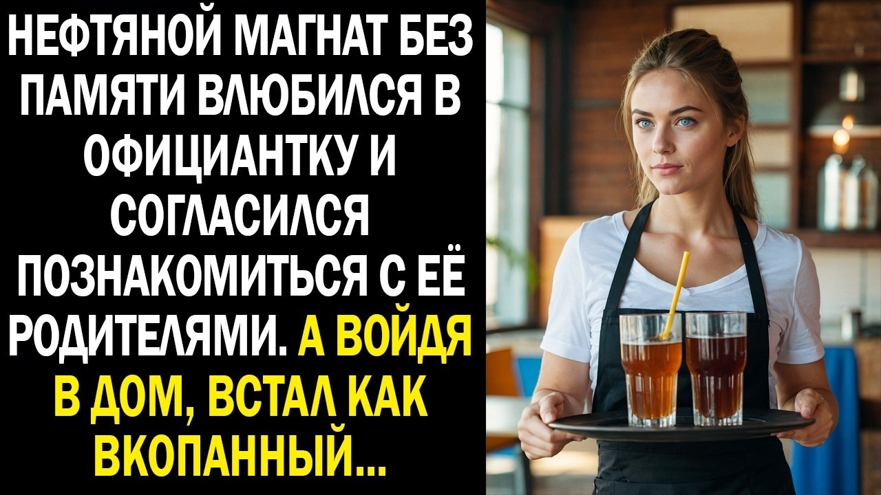 Нефтяной магнат БЕЗ ПАМЯТИ влюбился в официантку и согласился познакомиться с её родителями...
